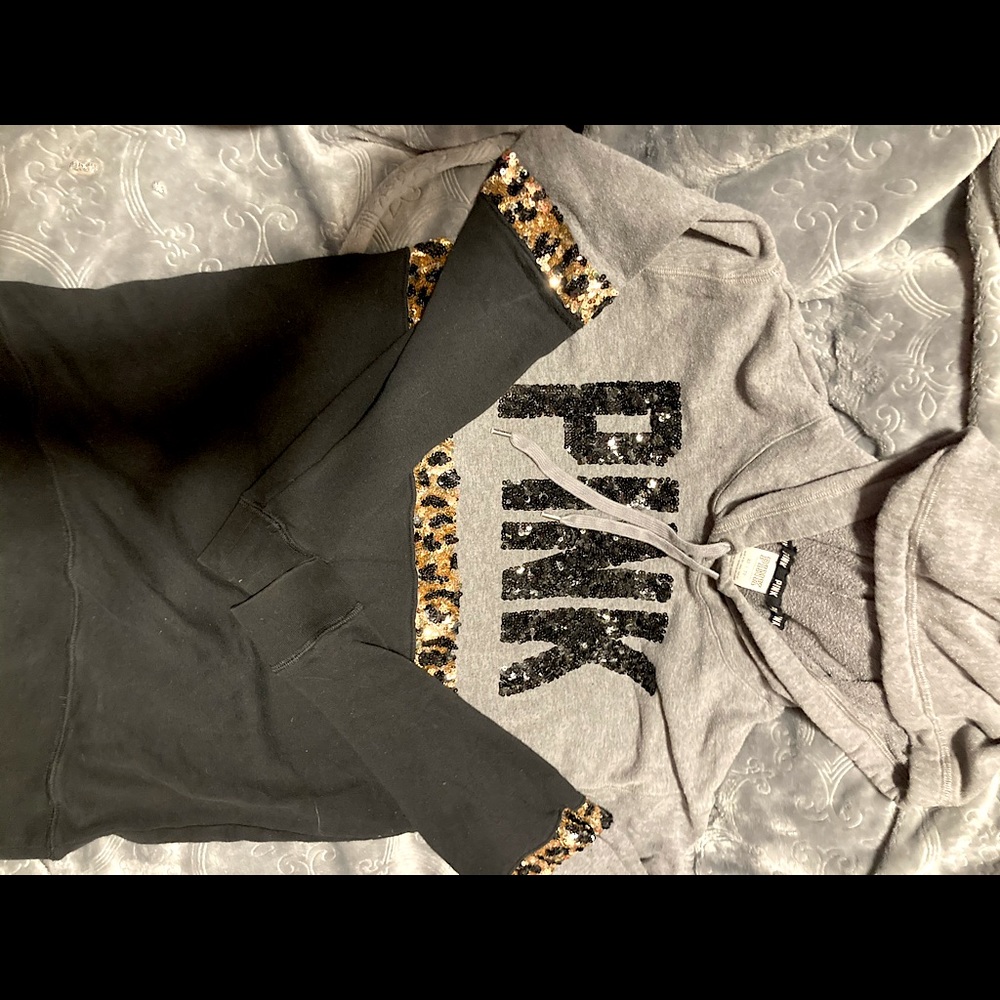 Victoria’s Secret Pink Bling Cheetah Print